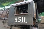 UP 5511 cab closeup